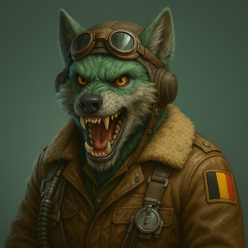 Howling Mad Greenwolf